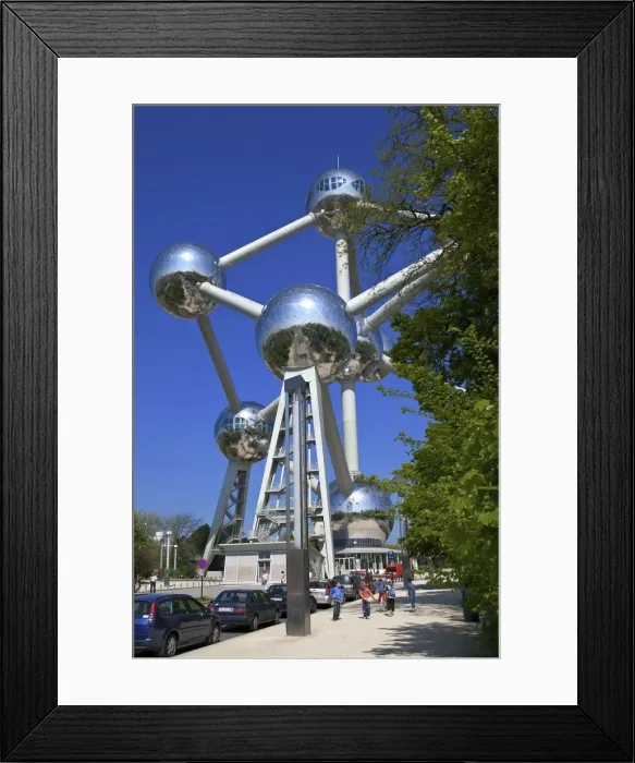 Framed Print : The Atomium, Heysel Park, Brussels, Belgium Framed Print : The Atomium, Heysel Park, Brussels, Belgium