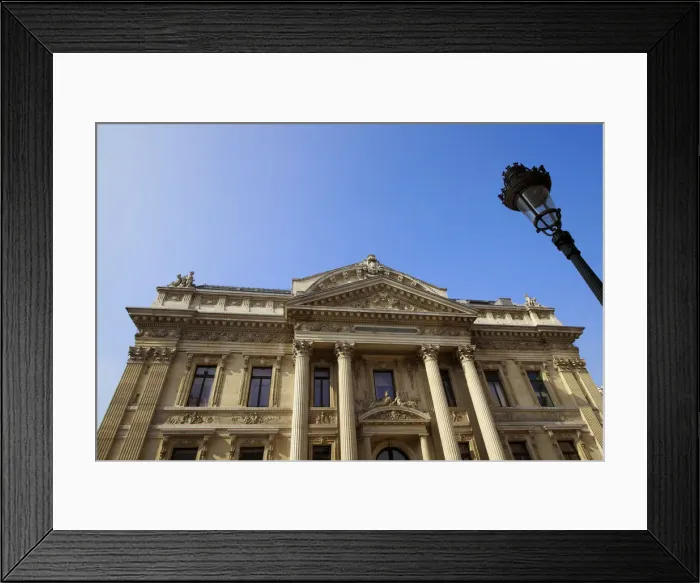 Framed Print : La Bourse, Brussels, Belgium Framed Print : La Bourse, Brussels, Belgium