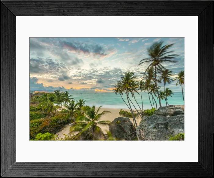 Framed Print : Caribbean, Barbados, Bottom Bay, Bottom Bay Beach Framed Print : Caribbean, Barbados, Bottom Bay, Bottom Bay Beach