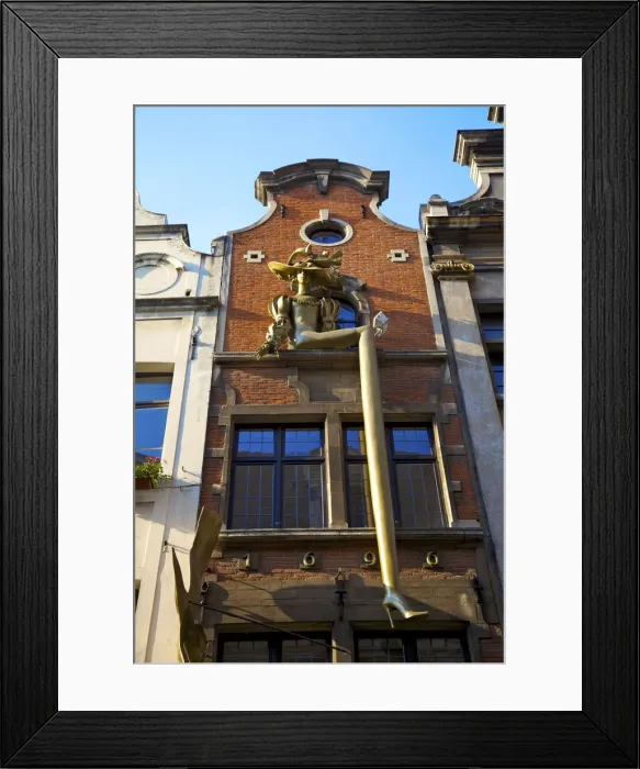 Framed Print : Shop Exterior, Brussels, Belgium Framed Print : Shop Exterior, Brussels, Belgium