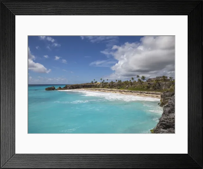 Framed Print : Barbados, Harrismith Beach Framed Print : Barbados, Harrismith Beach