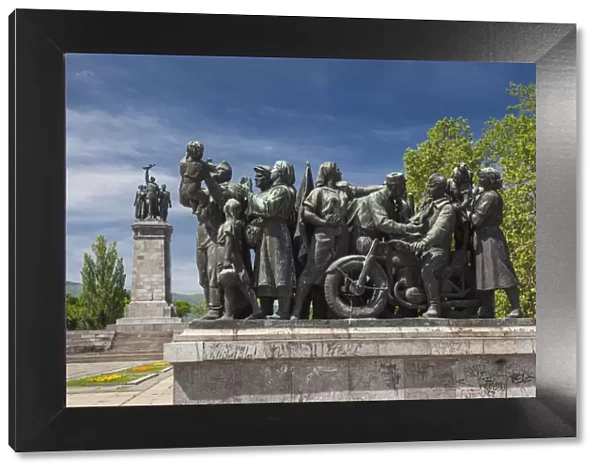 Bulgaria, Sofia, Monument to the Soviet Army
