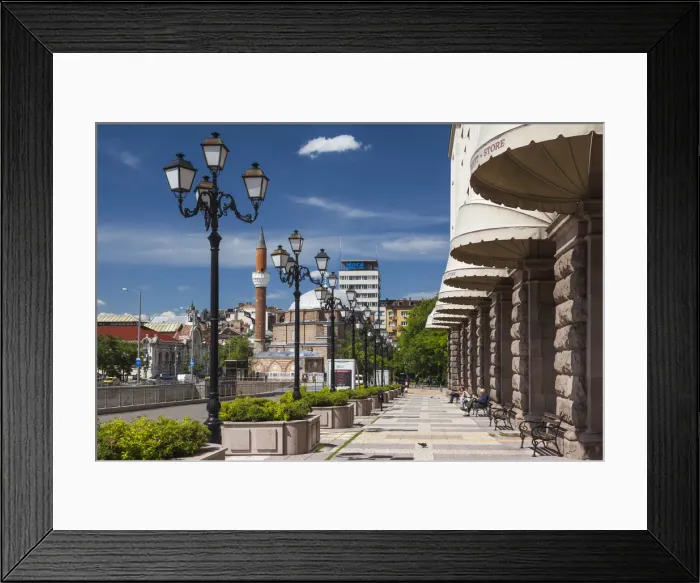 Framed Print : Bulgaria, Sofia, Banya Bashi Mosque, exterior Framed Print : Bulgaria, Sofia, Banya Bashi Mosque, exterior