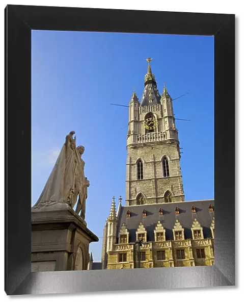 The Belfry Tower in Ghent, Flanders, Belgium