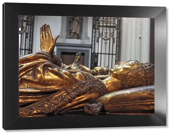 Tomb of duchess Mary of Burgundy, Church of Our Lady, Bruges, Belgium