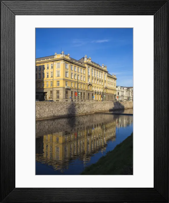 Framed Print : Bosnia and Herzegovina, Sarajevo, Buildings of Bascarsija - The Old Quarter, on Framed Print : Bosnia and Herzegovina, Sarajevo, Buildings of Bascarsija - The Old Quarter, on