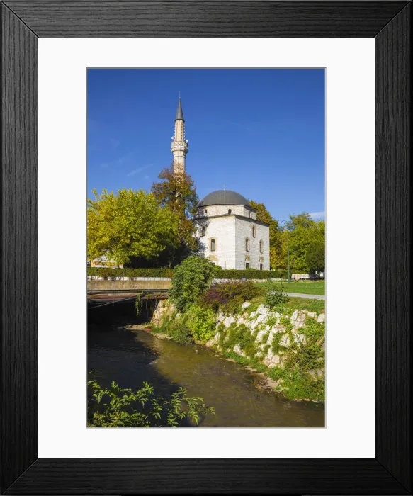 Framed Print : Bosnia and Herzegovina, Sarajevo, Ali Pasha Mosque Framed Print : Bosnia and Herzegovina, Sarajevo, Ali Pasha Mosque