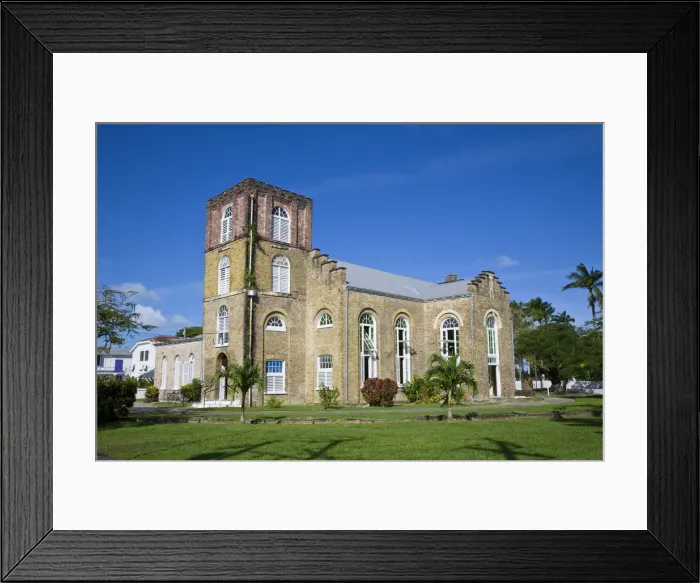 Framed Print : Belize, Belize City, St John,s Cathedral Framed Print : Belize, Belize City, St John,s Cathedral