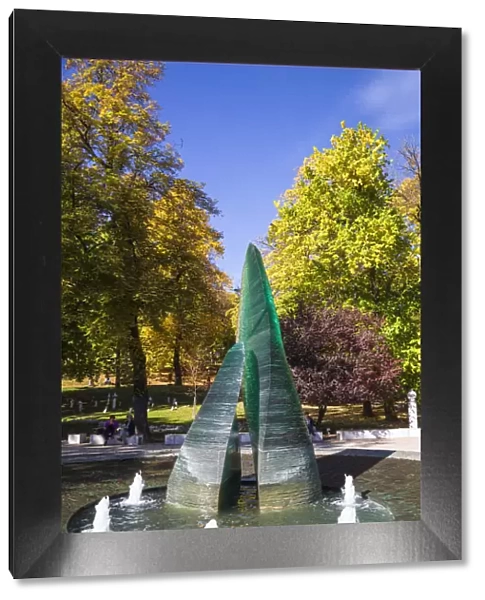 Bosnia and Herzegovina, Sarajevo, Veliki Park, Memorial to Children Killed in the