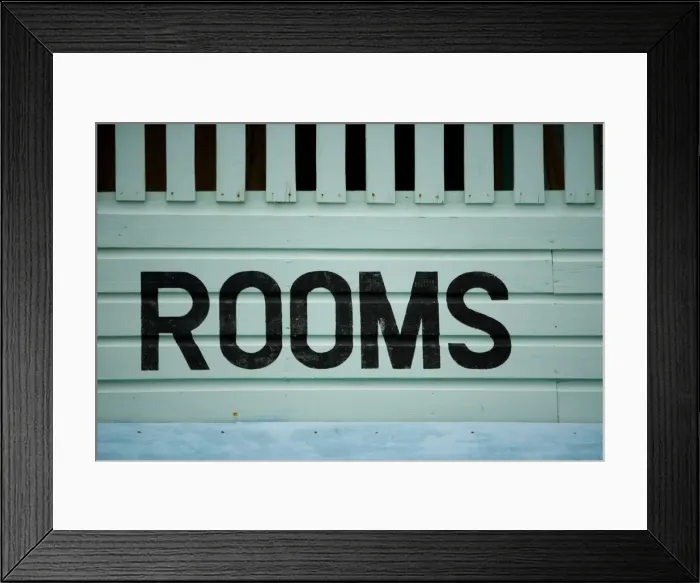 Framed Print : Sign on hotel, Caye Caulker, Belize Framed Print : Sign on hotel, Caye Caulker, Belize