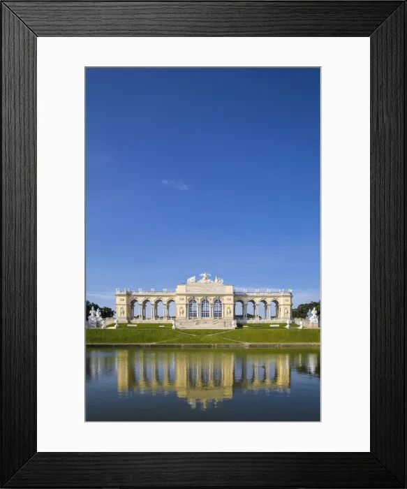 Framed Print : Austria, Vienna, The Gloriette in the gardens of Schonbrunn Palace - a former imperial Framed Print : Austria, Vienna, The Gloriette in the gardens of Schonbrunn Palace - a former imperial