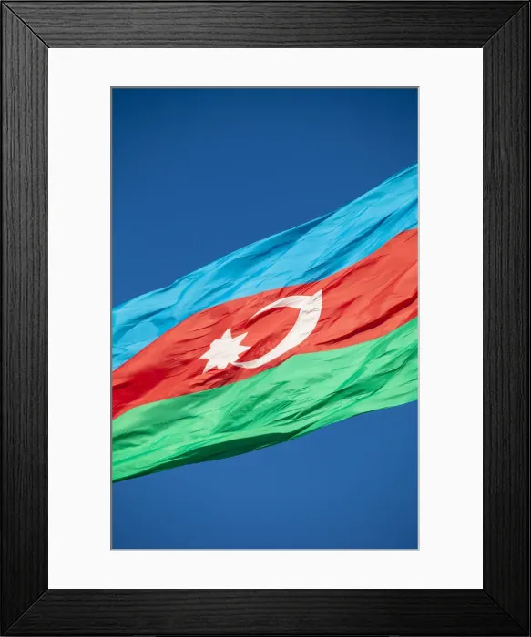 Framed Print : Azerbaijan, Baku, The Worlds second Tallest Flagmast Framed Print : Azerbaijan, Baku, The Worlds second Tallest Flagmast