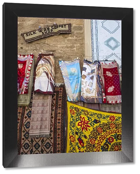 Azerbaijan, Baku, The Old Town - Icheri Sheher, Silk Way carpet shop