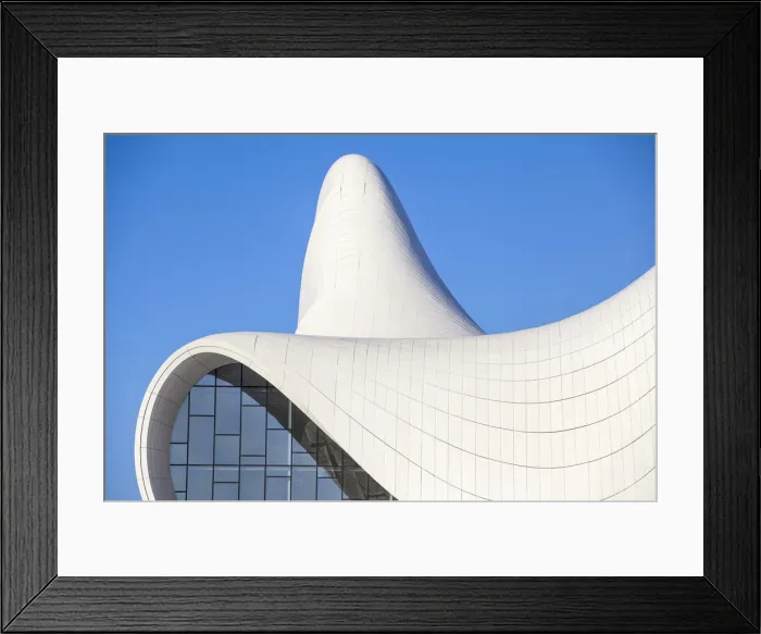 Framed Print : Azerbaijan, Baku, Heydar Aliyev Cultural Center - a Library, Museum and Conference center Framed Print : Azerbaijan, Baku, Heydar Aliyev Cultural Center - a Library, Museum and Conference center