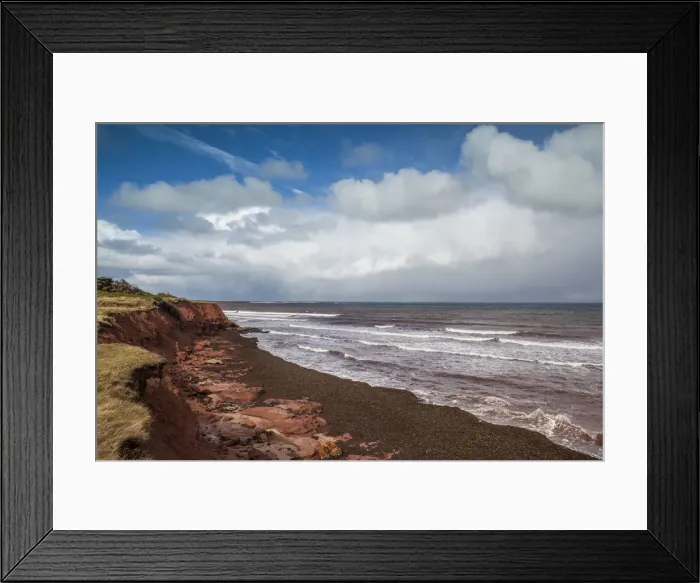 Framed Print : Canada, Prince Edward Island, East Point, waters of the Gulf of St. Lawrence Framed Print : Canada, Prince Edward Island, East Point, waters of the Gulf of St. Lawrence
