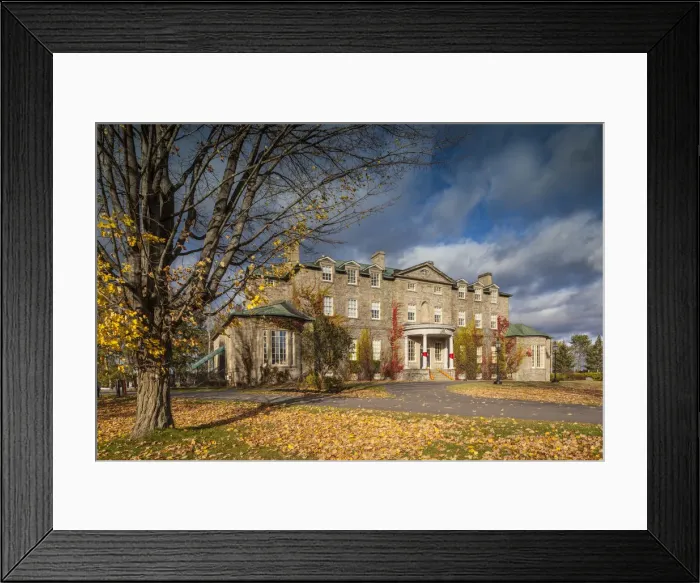 Framed Print : Canada, New Brunswick, Central New Brunswick, Fredericton, Government House, one time