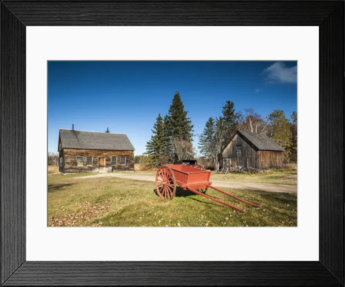 Framed Print : Canada, New Brunswick, Northeastern New Bruswick, Caraquet, old farm Framed Print : Canada, New Brunswick, Northeastern New Bruswick, Caraquet, old farm