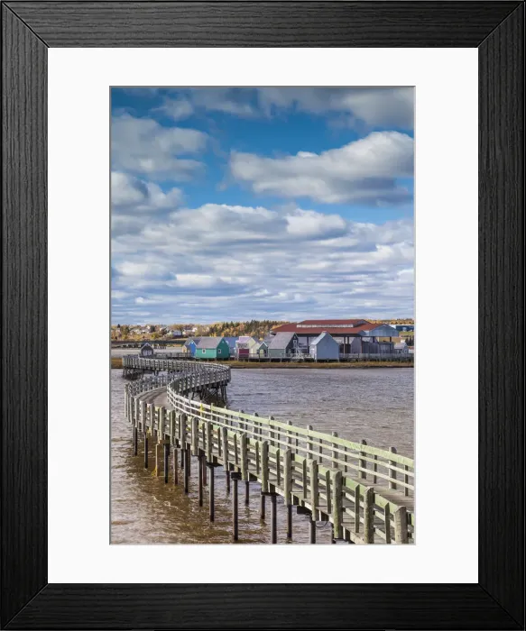 Framed Print : Canada, New Brunswick, Northumberland Strait, Bouctouche, Le Pays de la Sagouine Framed Print : Canada, New Brunswick, Northumberland Strait, Bouctouche, Le Pays de la Sagouine