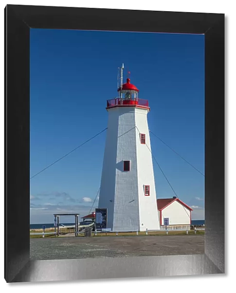 Canada, New Brunswick, Acadian Peninsula, Miscou Island, Miscou Lighthouse