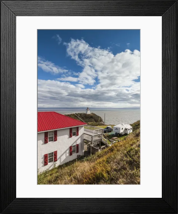 Framed Print : Canada, New Brunswick, Bay of Fundy, Cape Enrage, Cape Enrage Lighthouse Framed Print : Canada, New Brunswick, Bay of Fundy, Cape Enrage, Cape Enrage Lighthouse