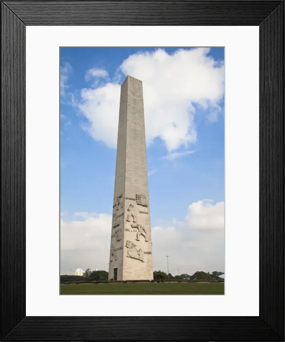 Framed Print : Brazil, Sao Paulo, Sao Paulo, Ibirapuera Park, Obelisk to Heroes of 1932 Framed Print : Brazil, Sao Paulo, Sao Paulo, Ibirapuera Park, Obelisk to Heroes of 1932