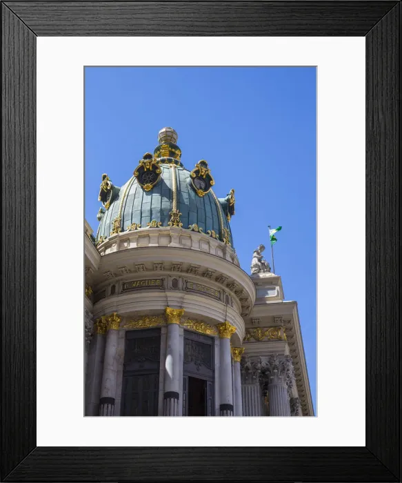 Framed Print : Theatro Municipal 9Opera House), Centro, Rio de Janeiro, Brazil Framed Print : Theatro Municipal 9Opera House), Centro, Rio de Janeiro, Brazil