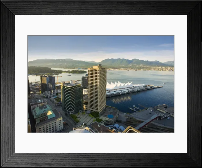 Framed Print : Harbour & Canada Place Complex from LOOKOUT! Tower, Vancouver, British Columbia, Canada Framed Print : Harbour & Canada Place Complex from LOOKOUT! Tower, Vancouver, British Columbia, Canada