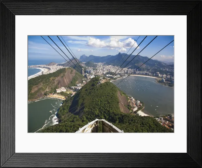 Framed Print : Brazil, Rio De Janeiro, Urca, Sugar Loaf Mountain Framed Print : Brazil, Rio De Janeiro, Urca, Sugar Loaf Mountain