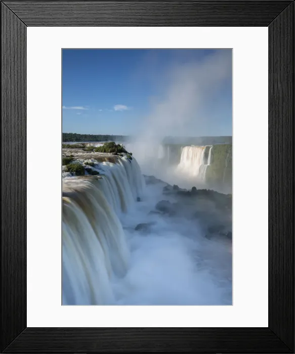 Framed Print : Iguacu Falls, Parana State, Brazil Framed Print : Iguacu Falls, Parana State, Brazil