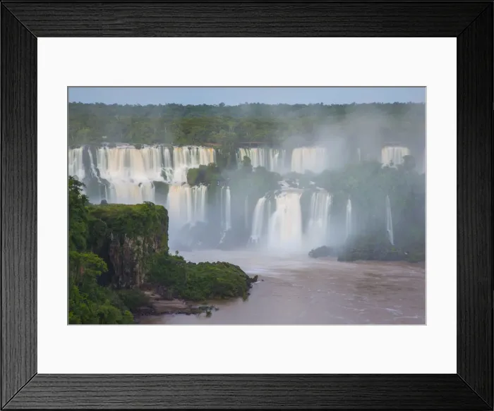 Framed Print : Iguacu Falls, Parana State, Brazil Framed Print : Iguacu Falls, Parana State, Brazil