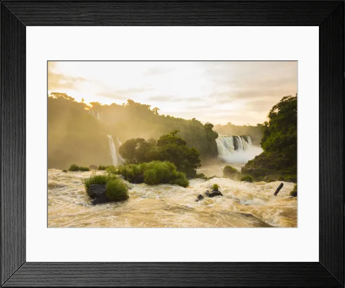 Framed Print : Iguacu Falls, Parana State, Brazil Framed Print : Iguacu Falls, Parana State, Brazil