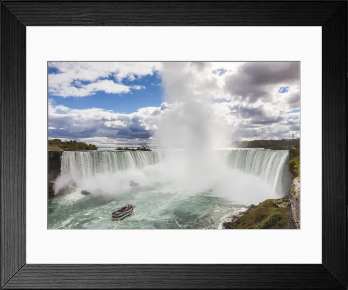 Framed Print : Canada, Ontario, Niagara Falls, Horseshoe Falls
