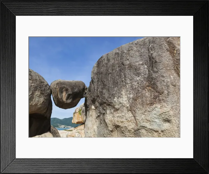 Framed Print : Vietnam, Nha Trang, Chong Promontory Rocks Framed Print : Vietnam, Nha Trang, Chong Promontory Rocks