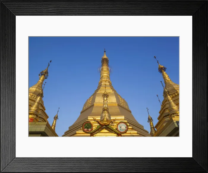 Framed Print : Myanmar (Burma), Yangon, Sule Pagoda Framed Print : Myanmar (Burma), Yangon, Sule Pagoda