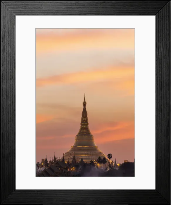 Framed Print : Myanmar (Burma), Yangon, Shwedagon Pagoda Framed Print : Myanmar (Burma), Yangon, Shwedagon Pagoda