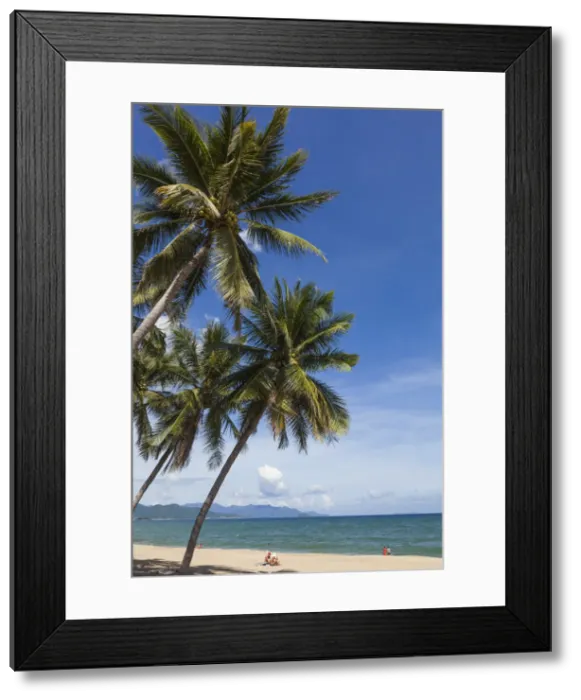Framed Print : Vietnam, Nha Trang, Nha Trang Beach, Palm Trees Framed Print : Vietnam, Nha Trang, Nha Trang Beach, Palm Trees
