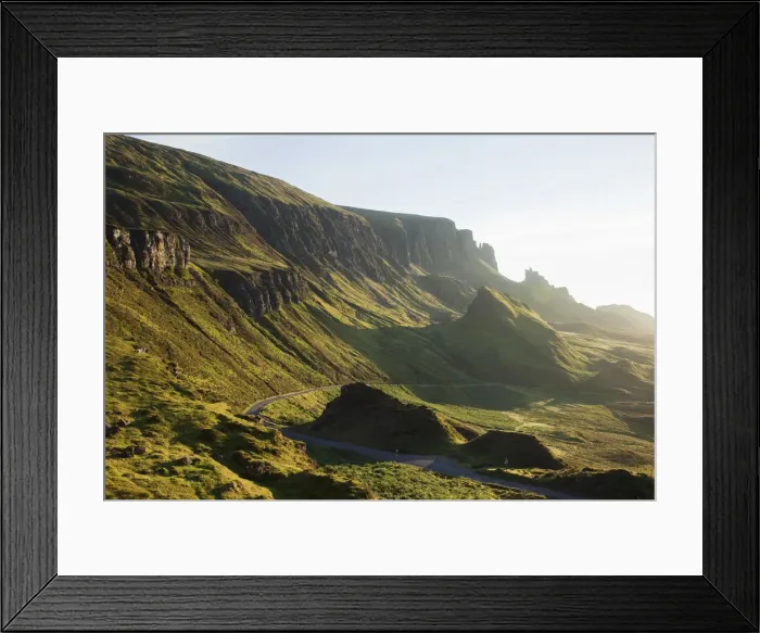 Framed Print : UK, Scotland, Inner Hebrides, Isle of Skye, The Quiraing Mountain Range Framed Print : UK, Scotland, Inner Hebrides, Isle of Skye, The Quiraing Mountain Range