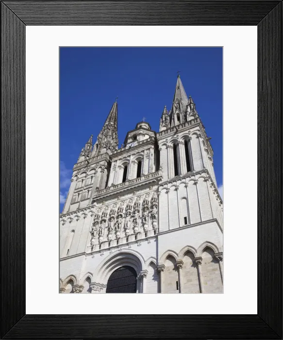 Framed Print : France, Loire Valley, Angers Cathedral Framed Print : France, Loire Valley, Angers Cathedral