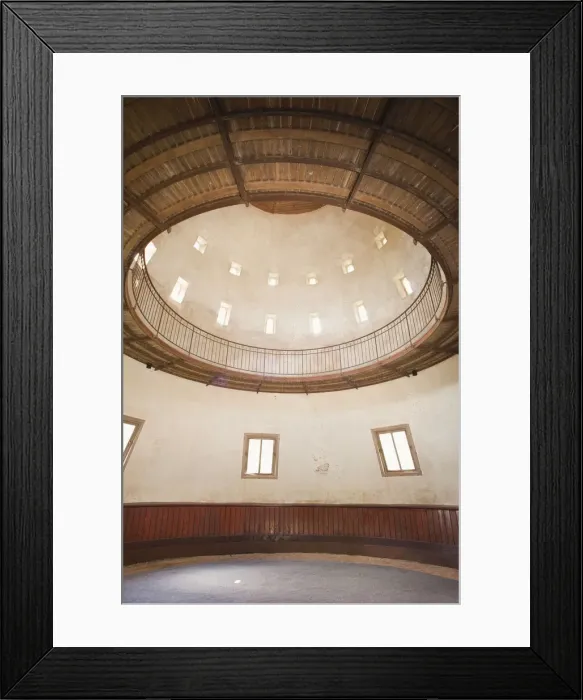 Framed Print : France, Loire Valley, Chaumont Castle, The Stables, Training Hall