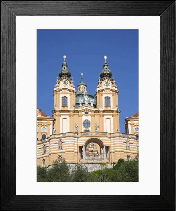 Framed Print : Austria, Wachau, Melk, The Abbey Framed Print : Austria, Wachau, Melk, The Abbey