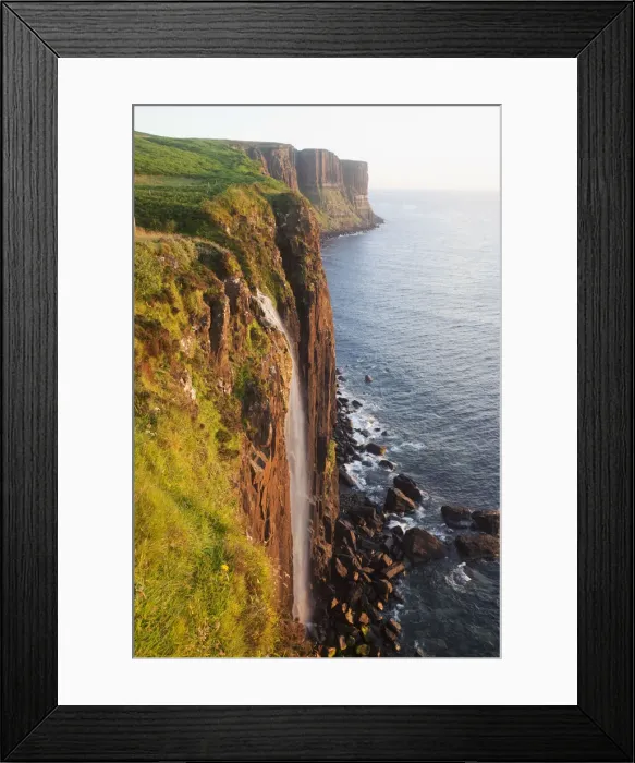 Framed Print : UK, Scotland, Inner Hebrides, Isle of Skye, Mealt Falls and Kilt Rock Framed Print : UK, Scotland, Inner Hebrides, Isle of Skye, Mealt Falls and Kilt Rock