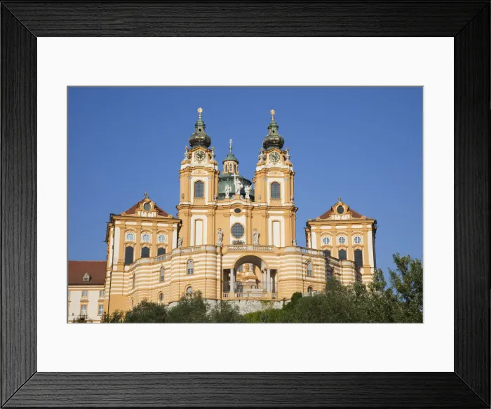 Framed Print : Austria, Wachau, Melk, The Abbey Framed Print : Austria, Wachau, Melk, The Abbey