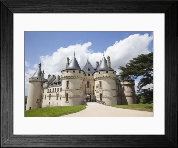 Framed Print : France, Loire Valley, Chaumont Castle Framed Print : France, Loire Valley, Chaumont Castle