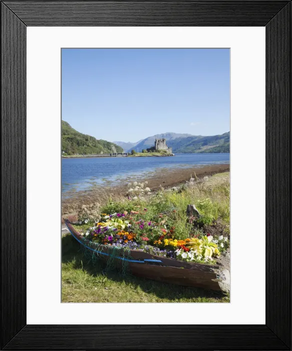 Framed Print : UK, Scotland, Highlands, Eilean Donan Castle