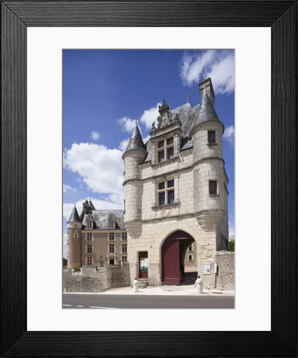 Framed Print : France, Loire Valley, Montpoupon Castle Framed Print : France, Loire Valley, Montpoupon Castle
