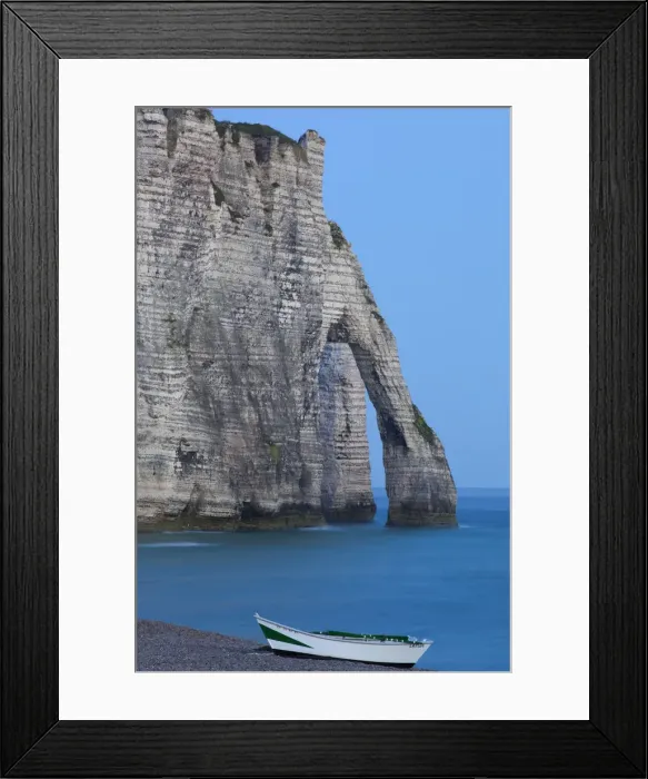 Framed Print : France, Normandy, Etretat