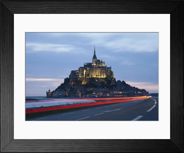 Framed Print : France, Normandy, Mont St. Michel Framed Print : France, Normandy, Mont St. Michel