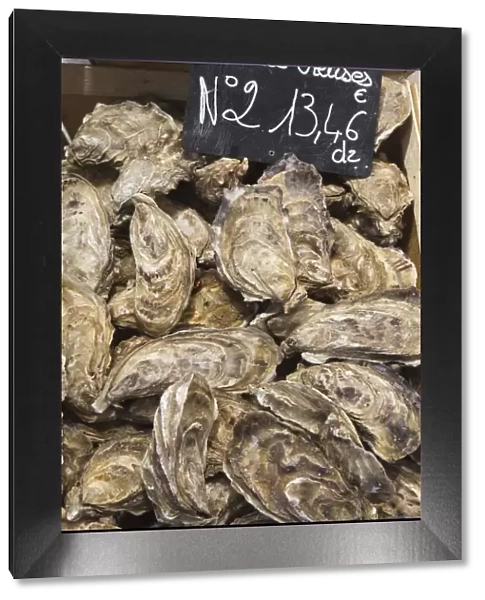 France, Brittany, Saint Malo, Oysters for Sale