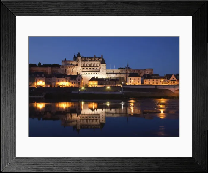 Framed Print : France, Loire Valley, Amboise, Amboise Castle Framed Print : France, Loire Valley, Amboise, Amboise Castle