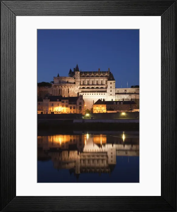 Framed Print : France, Loire Valley, Amboise, Amboise Castle Framed Print : France, Loire Valley, Amboise, Amboise Castle